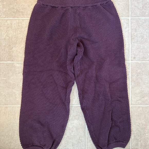 Free People Hailee Cardi Set - Purple cardigan and pant sweater set - Picture 3 of 3